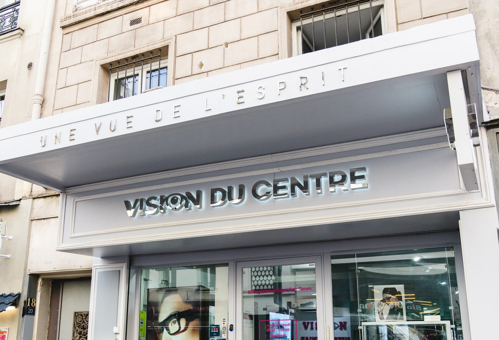 Nos boutiques Vision du Centre